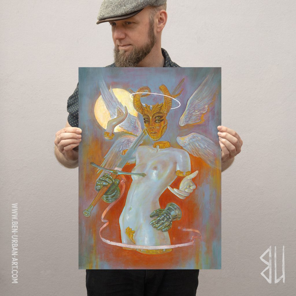 Fylgja - Art Poster Print A2 42cm x 59,4cm